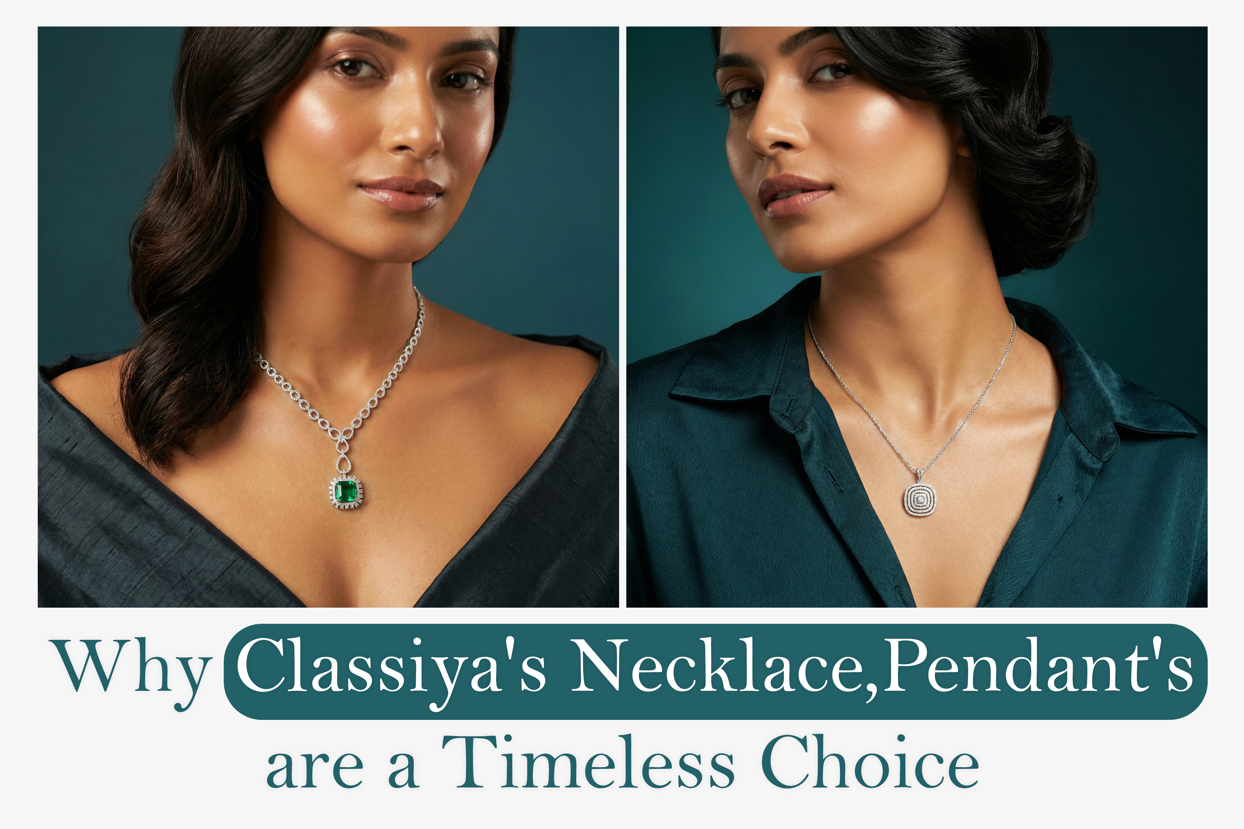 Why Pendant Necklace Sets from Classiya are a Timeless Choice
