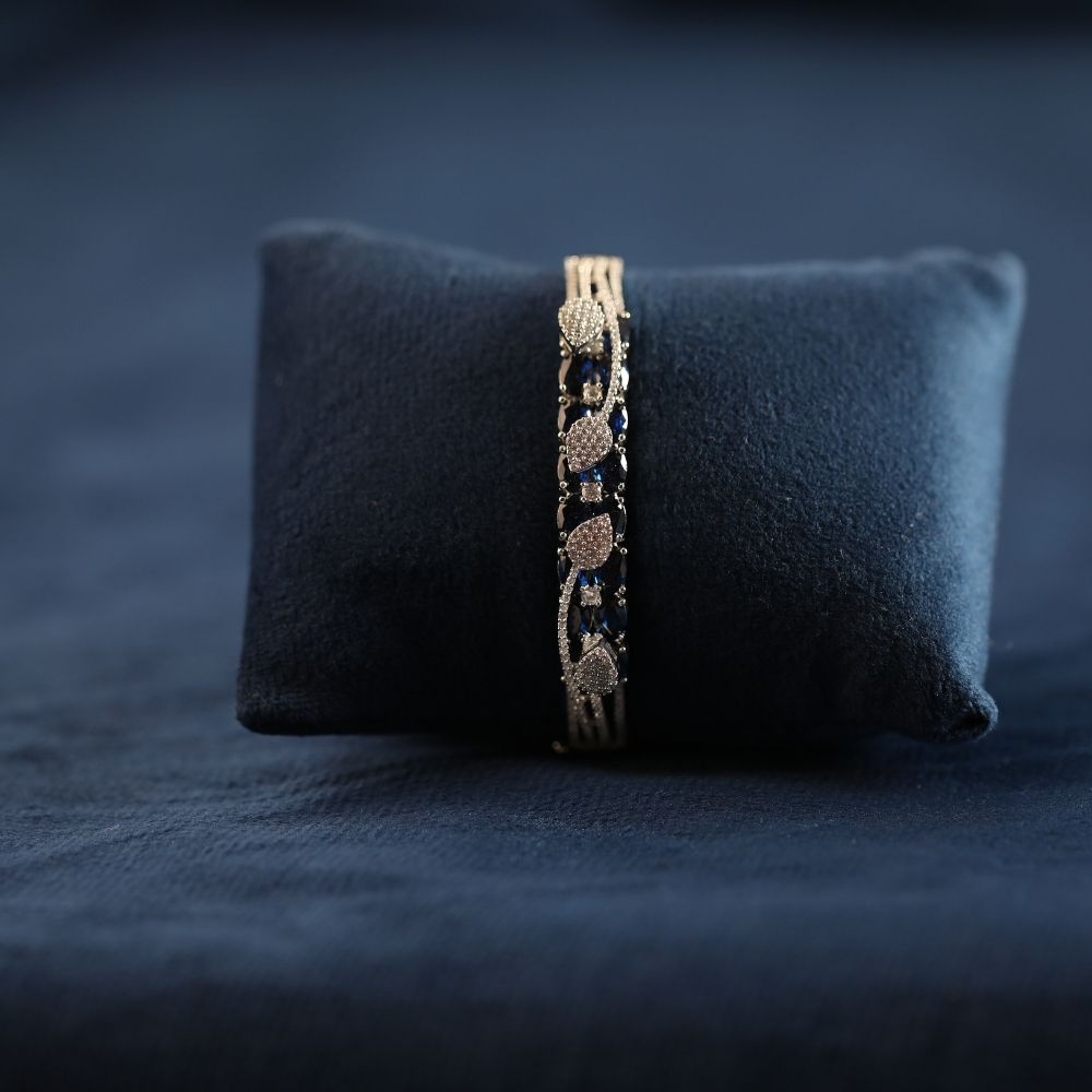 925 Silver Cuff bracelet For Girls