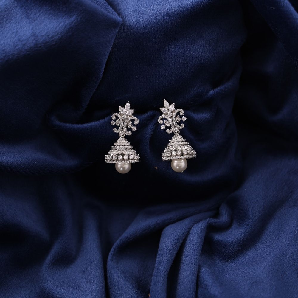 925 silver Earrings Jhumka