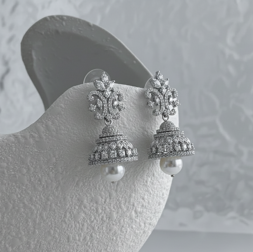 925 silver Earrings Jhumka