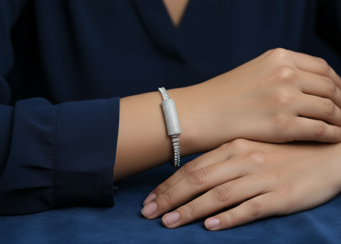 925 Silver Cuff bracelet