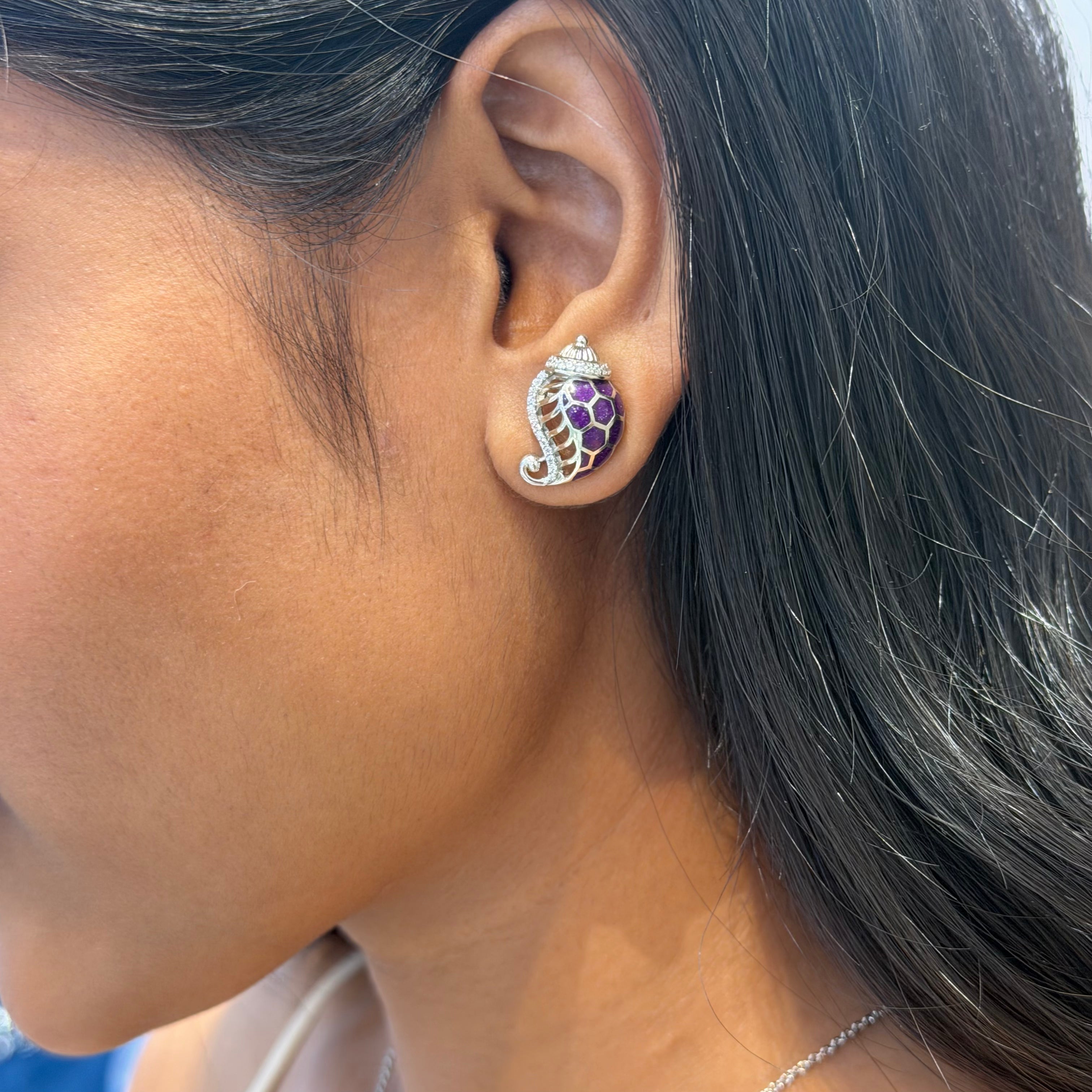 Ocean Whisper 925 Sterling Silver Pendant set