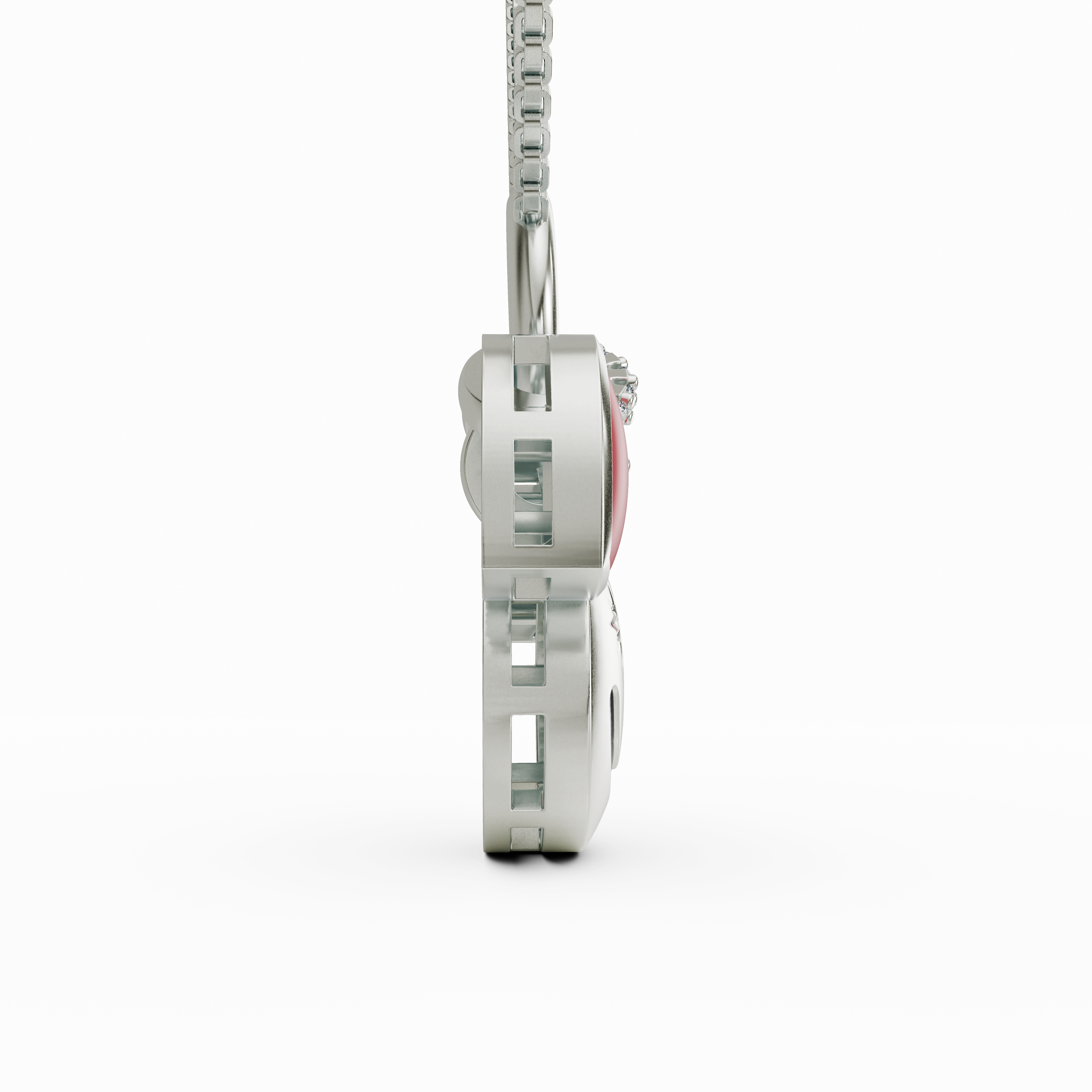 Sweet Charms of Love and Joy Pendant Necklace made of 925 silver for kids