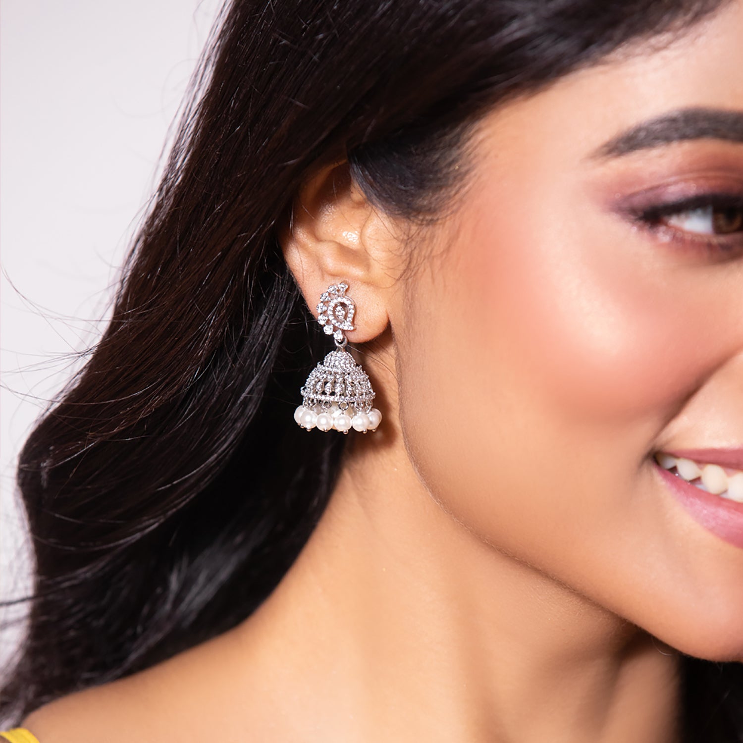 Classiya Silver Jhumka For Girls And Women