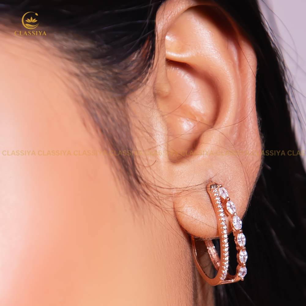 925 silver drop bali earring for women and girls