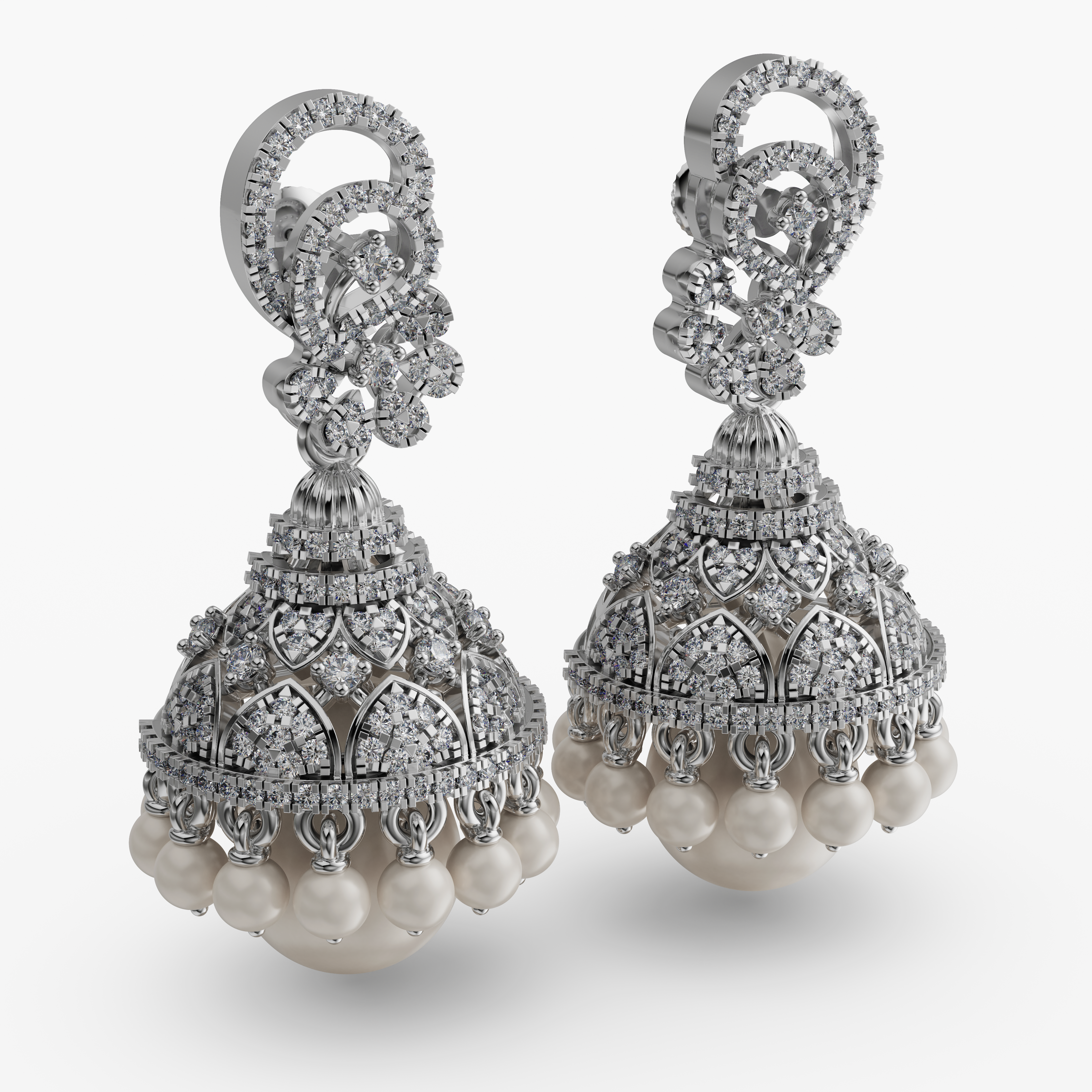 925 Silver Jhumka