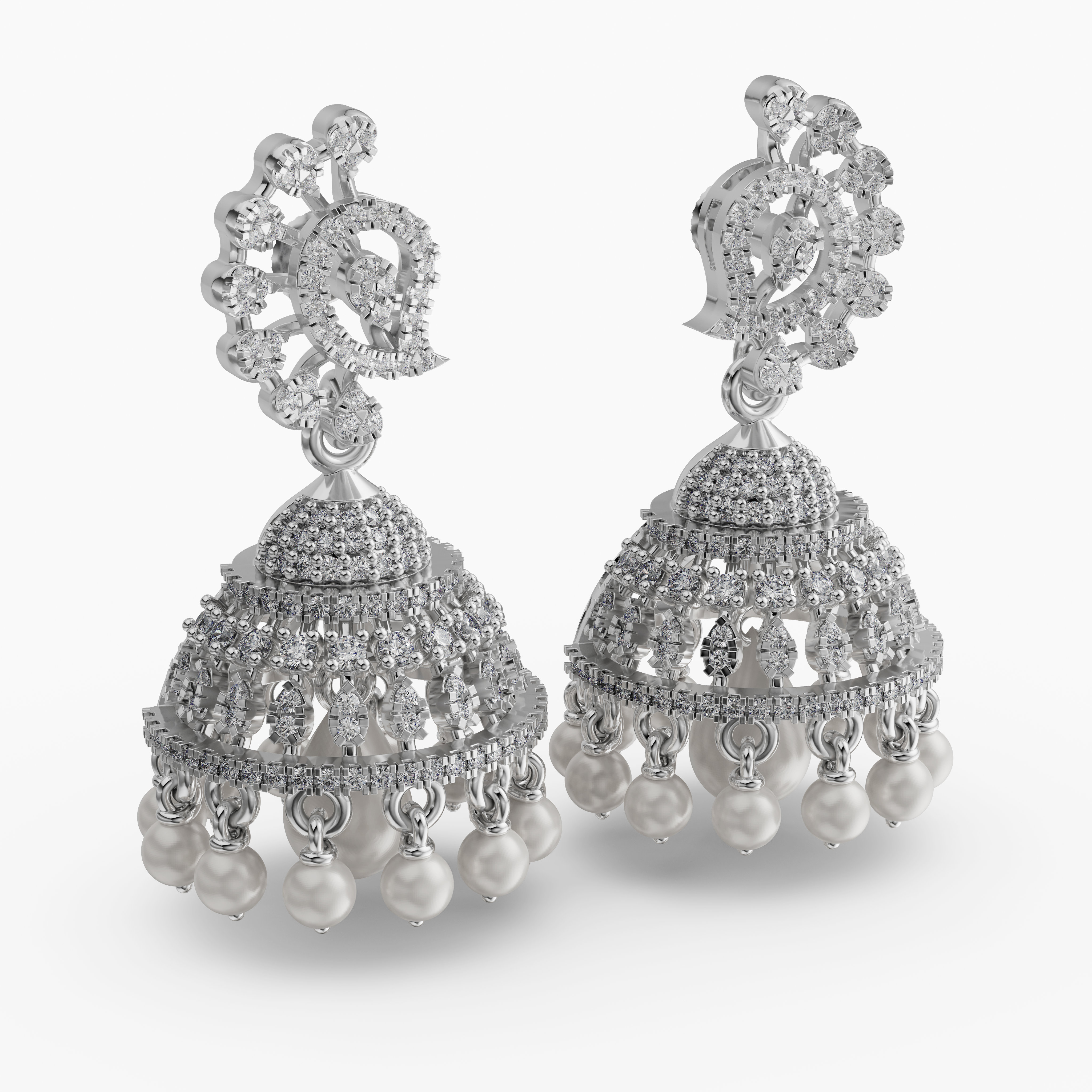 Classiya Silver Jhumka For Girls And Women