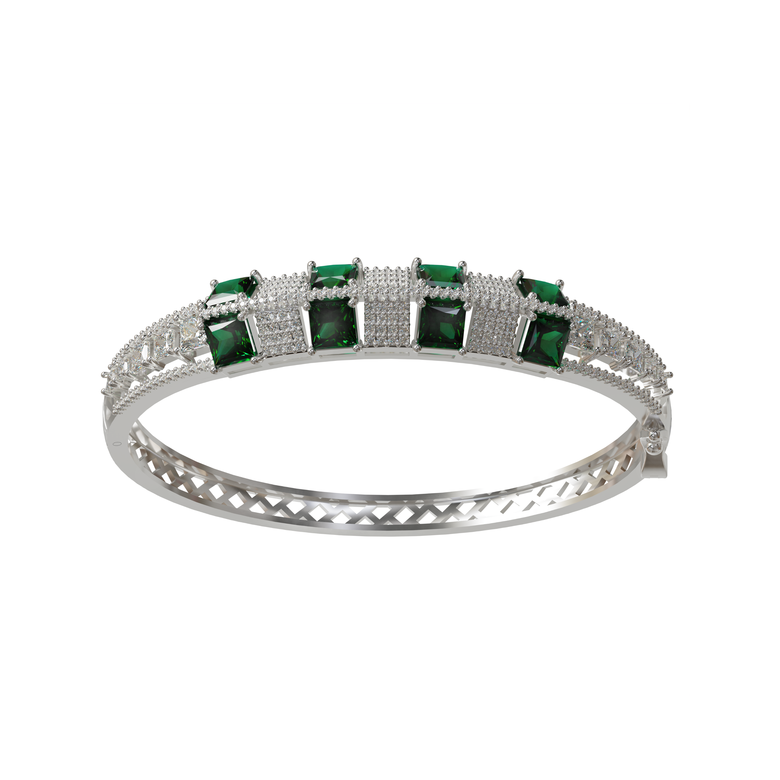 92.5 Silver Cuff bracelet