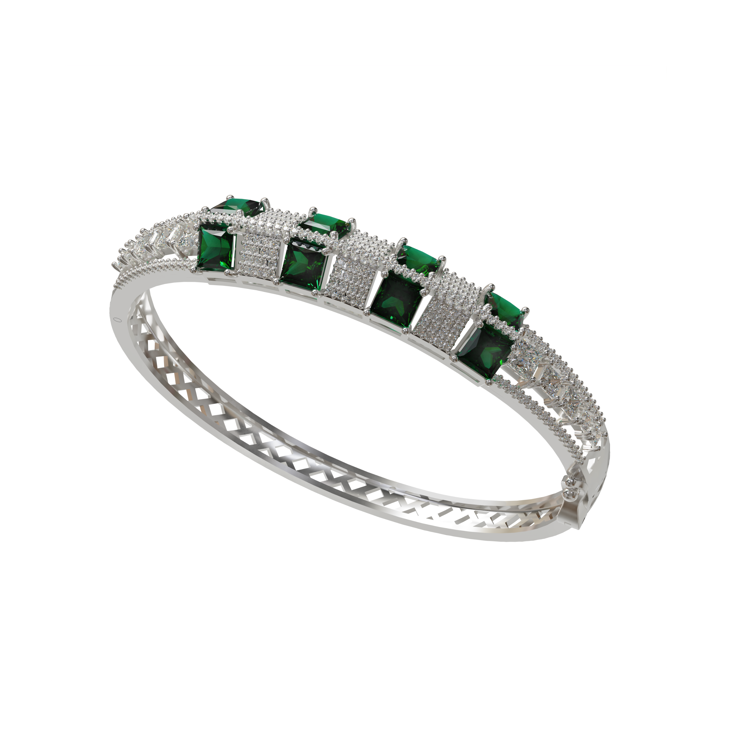 92.5 Silver Cuff bracelet