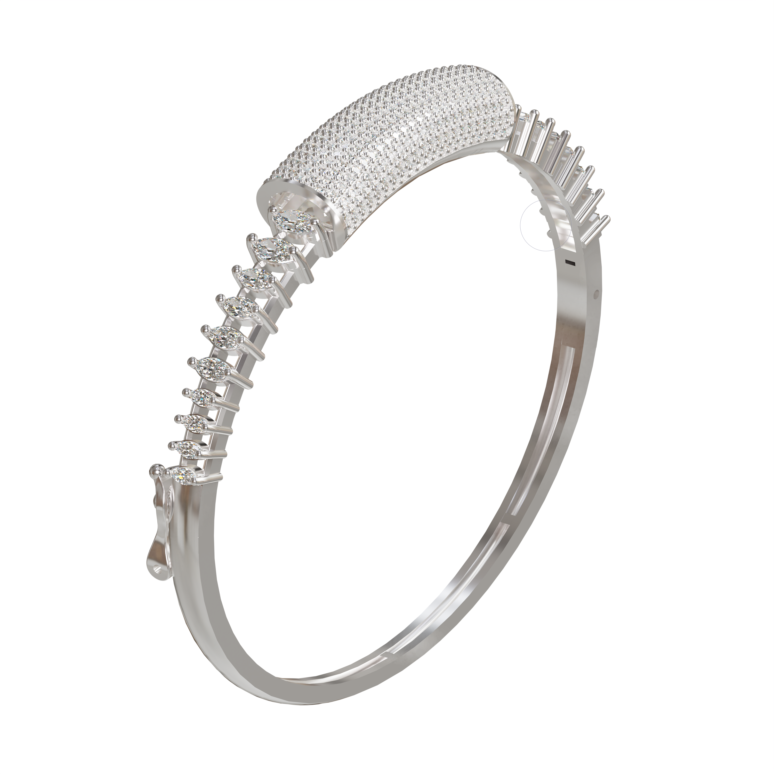 925 Silver Cuff bracelet