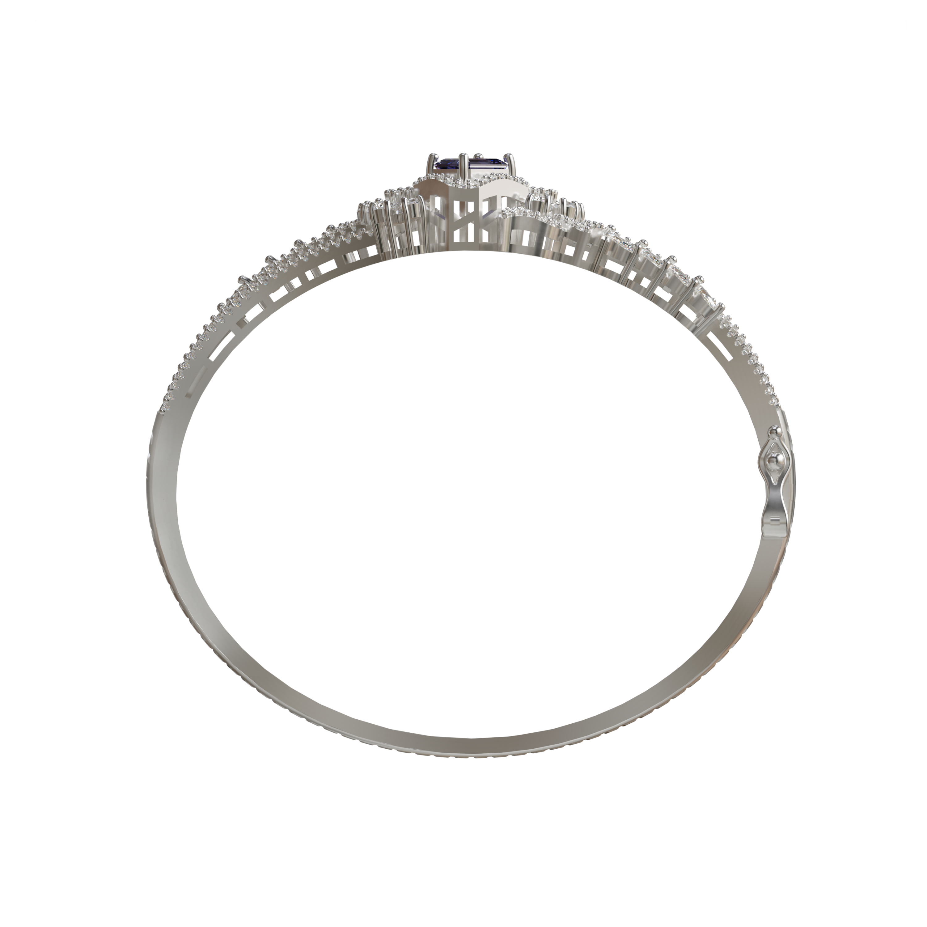 925 Silver Cuff bracelet for Gift