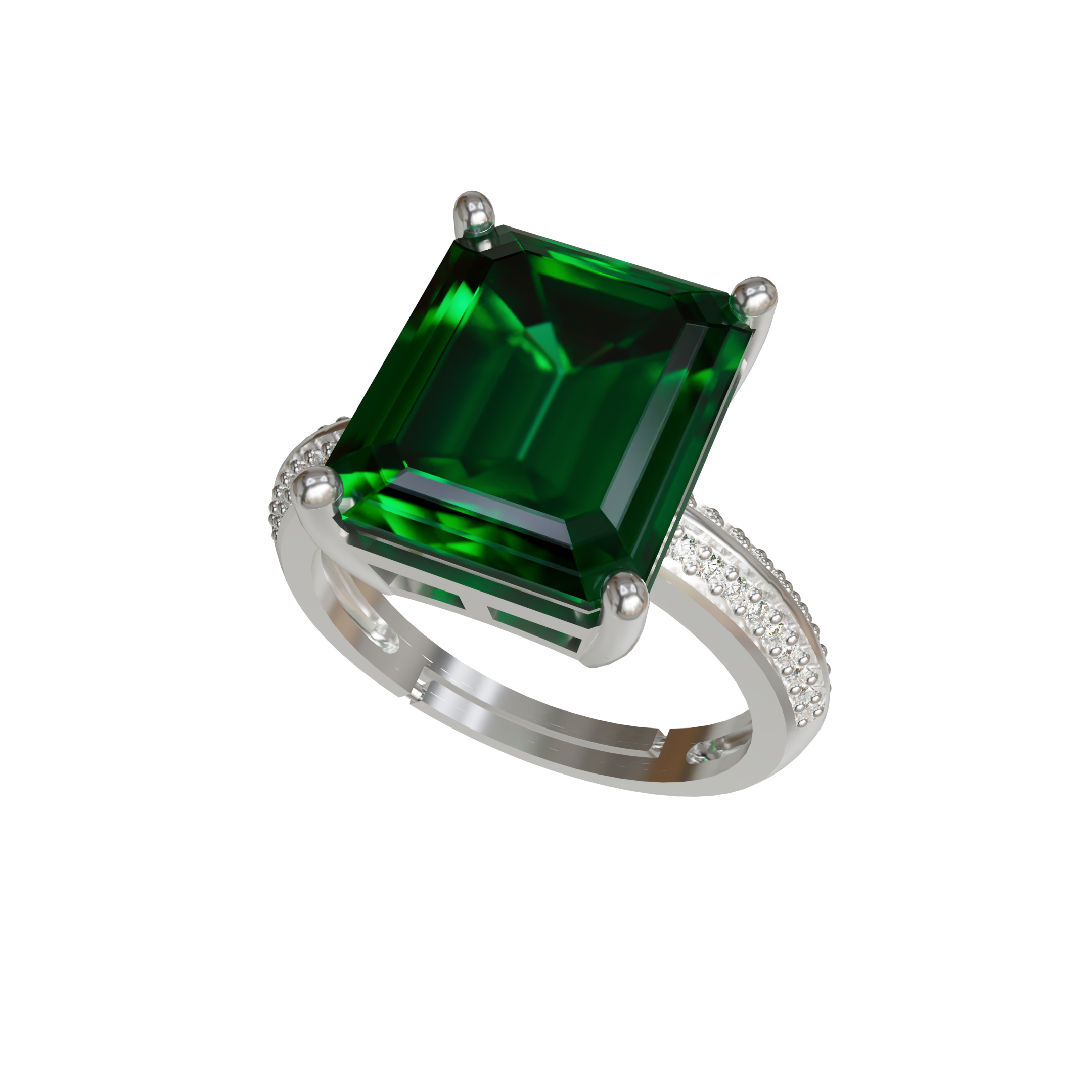 925 silver slick designer finger ring for women and girls