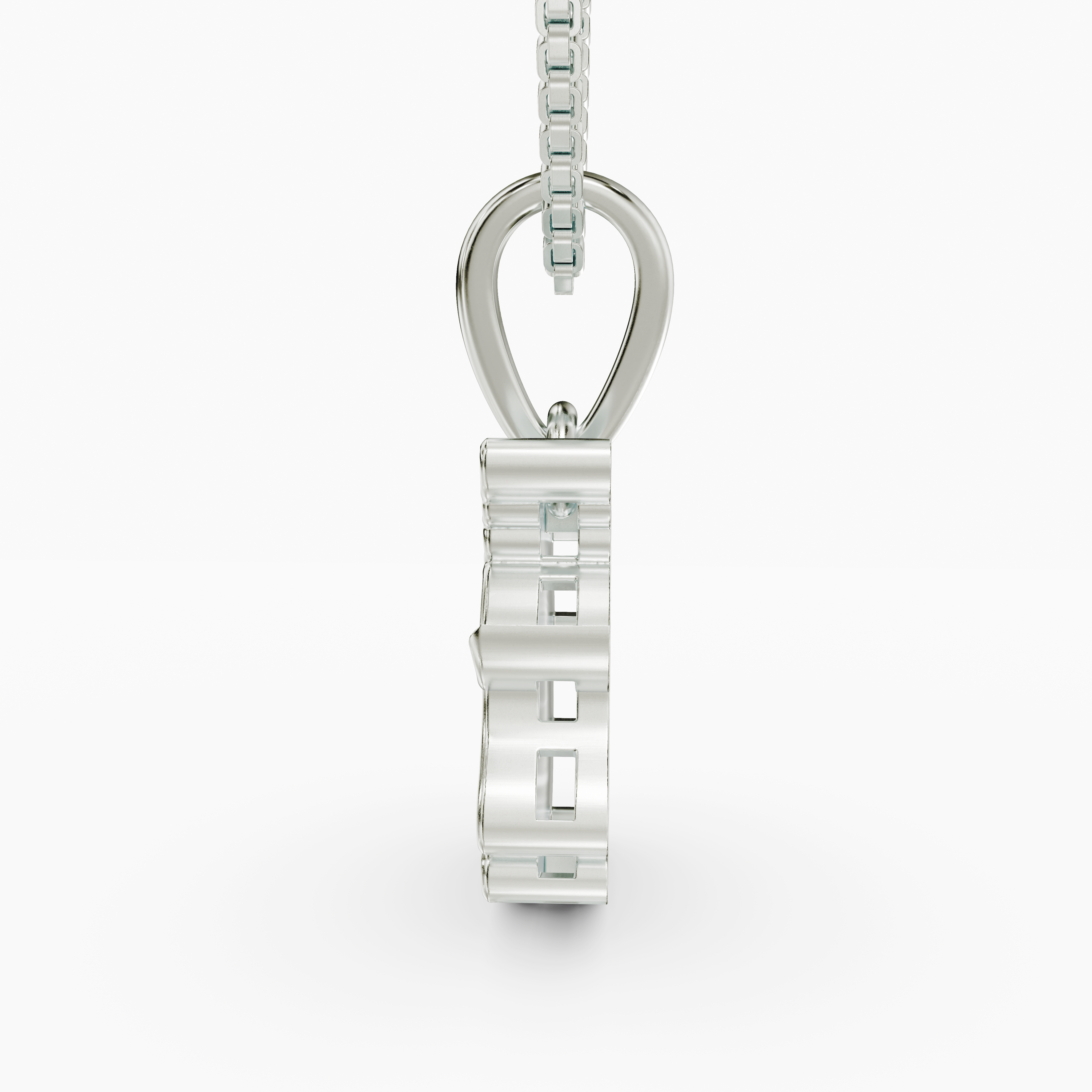 925 Sterling Silver Unicorn Pendant - Teal & Pink Enamel CZ Necklace