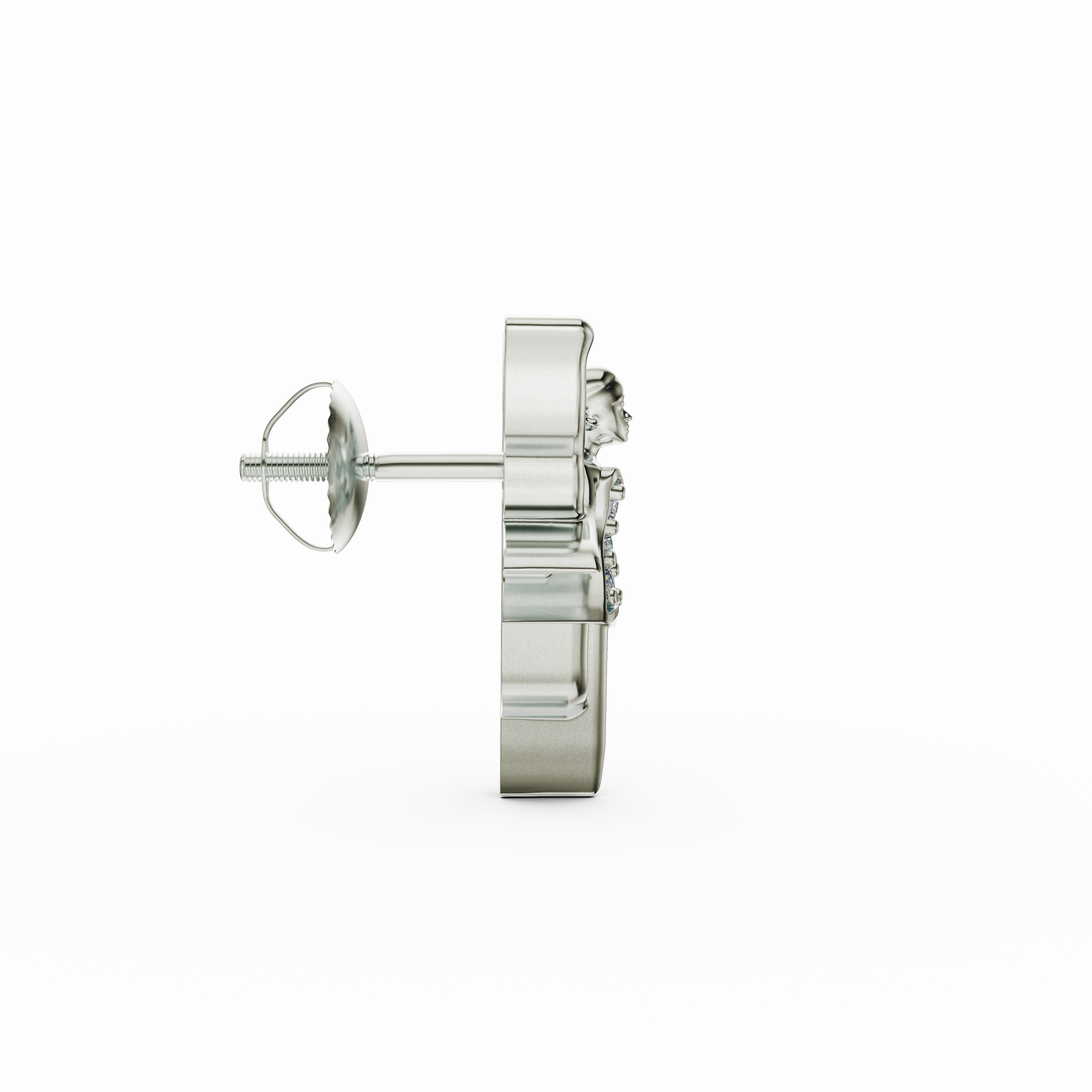 Cute Fairy & Butterfly earring Gift for Her - Sterling Silver Sparkle