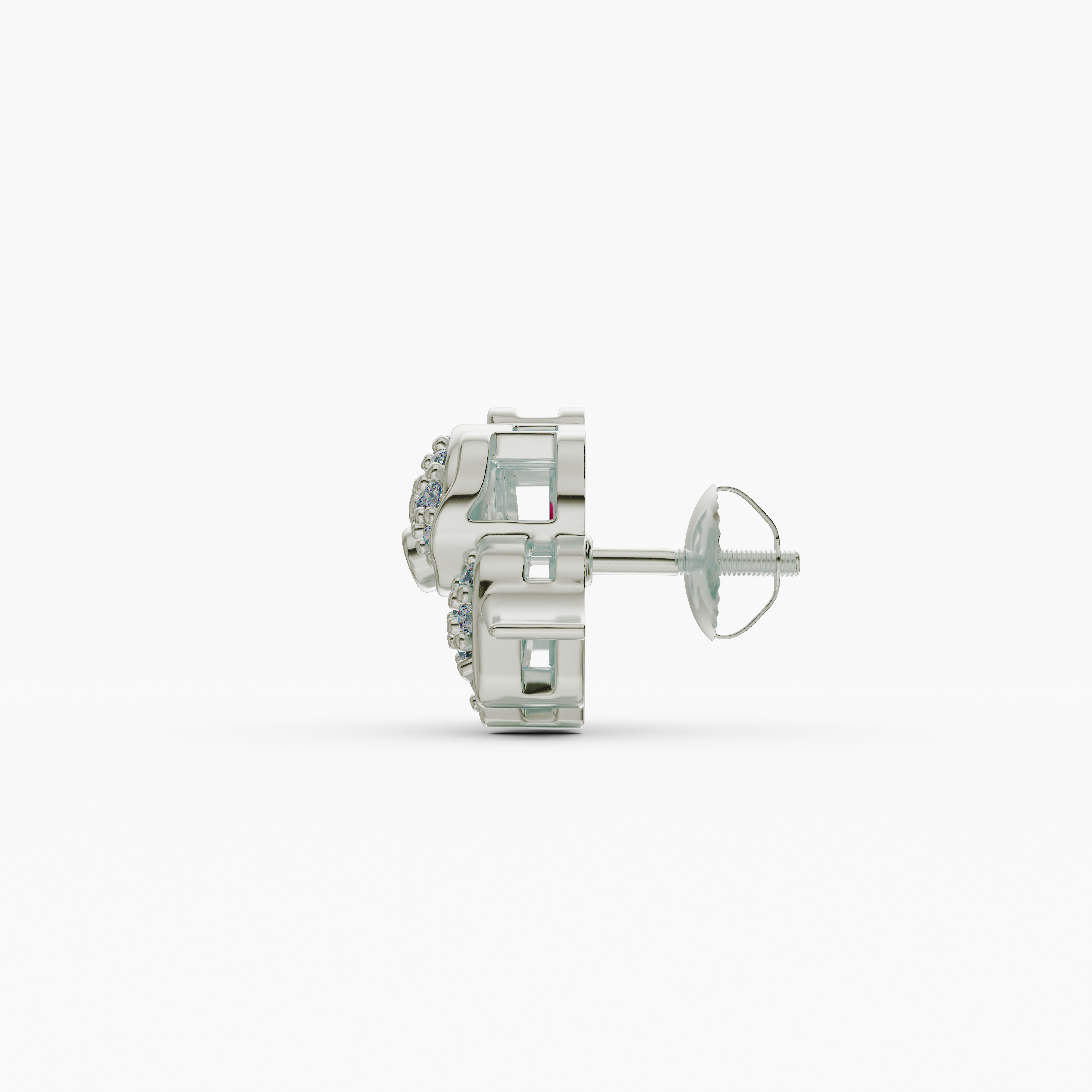 Made of 925 Sterling Silver & Cubic Zirconia Baby Elephant Earring | Kids collection