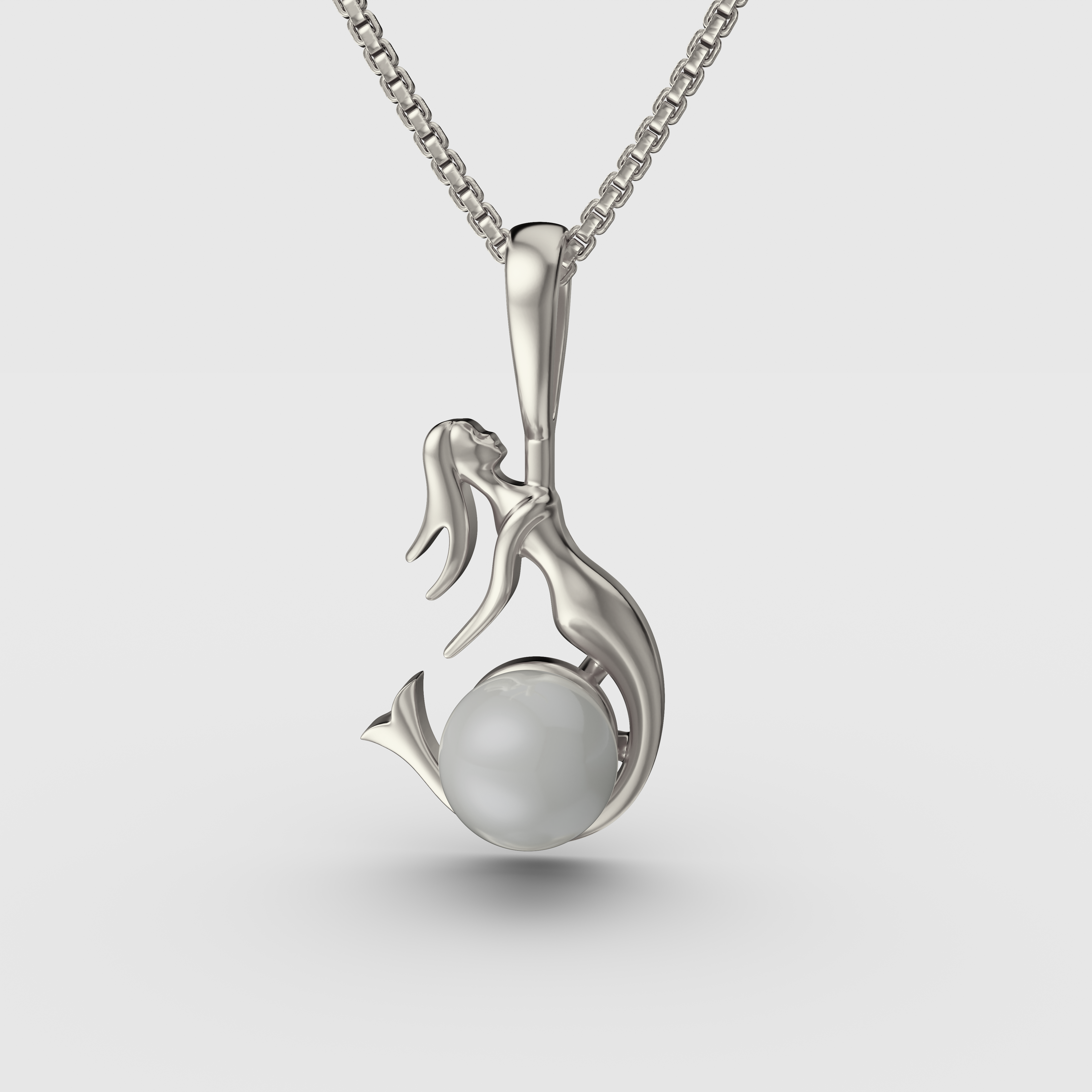 925 silver Mermaid Locket